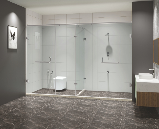 Buy ADELEW (S) Tshape shower partition Online CERA